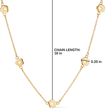 Ana Luisa Flower Station Necklace - Rowena Necklace | Nordstrom