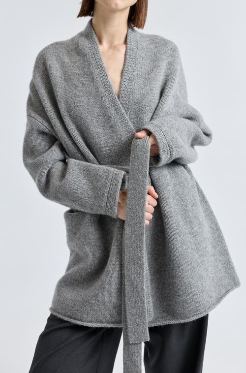 Almina Concept Wrap Cardigan In Green