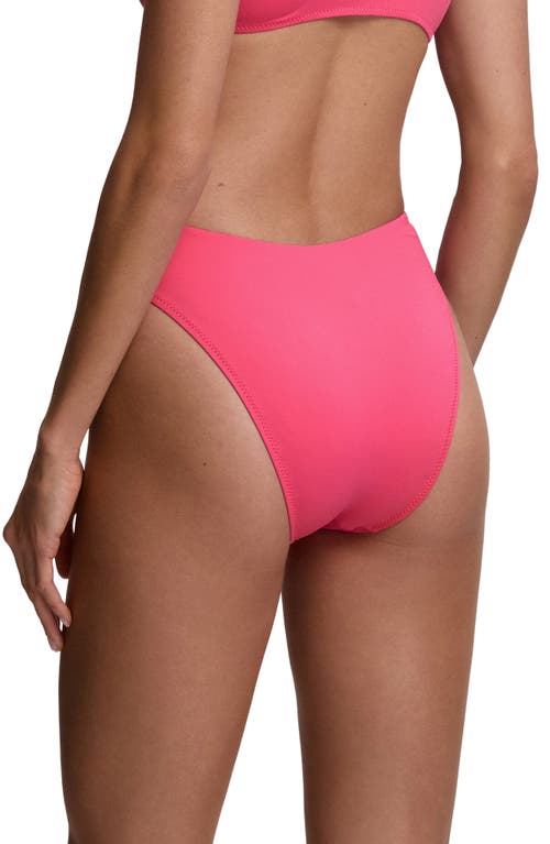 Polo Ralph Lauren Modern High Cut Bikini Bottoms In Pink