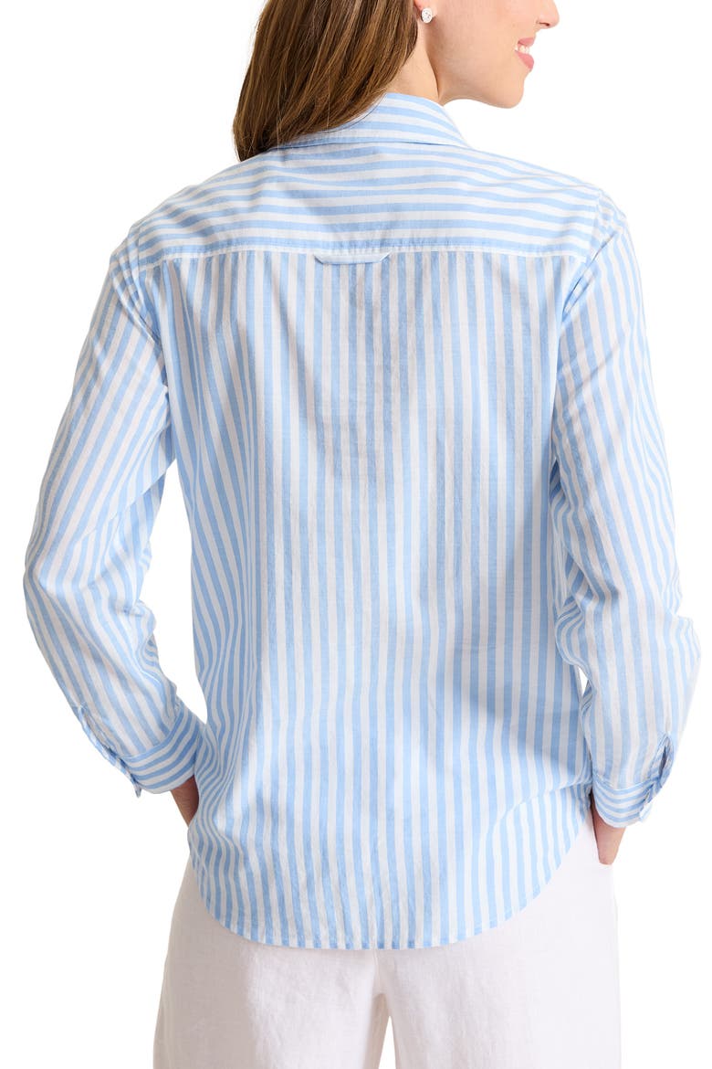 Oceanic Oasis Shirt, Alternate, color, BIG SKY BLUE