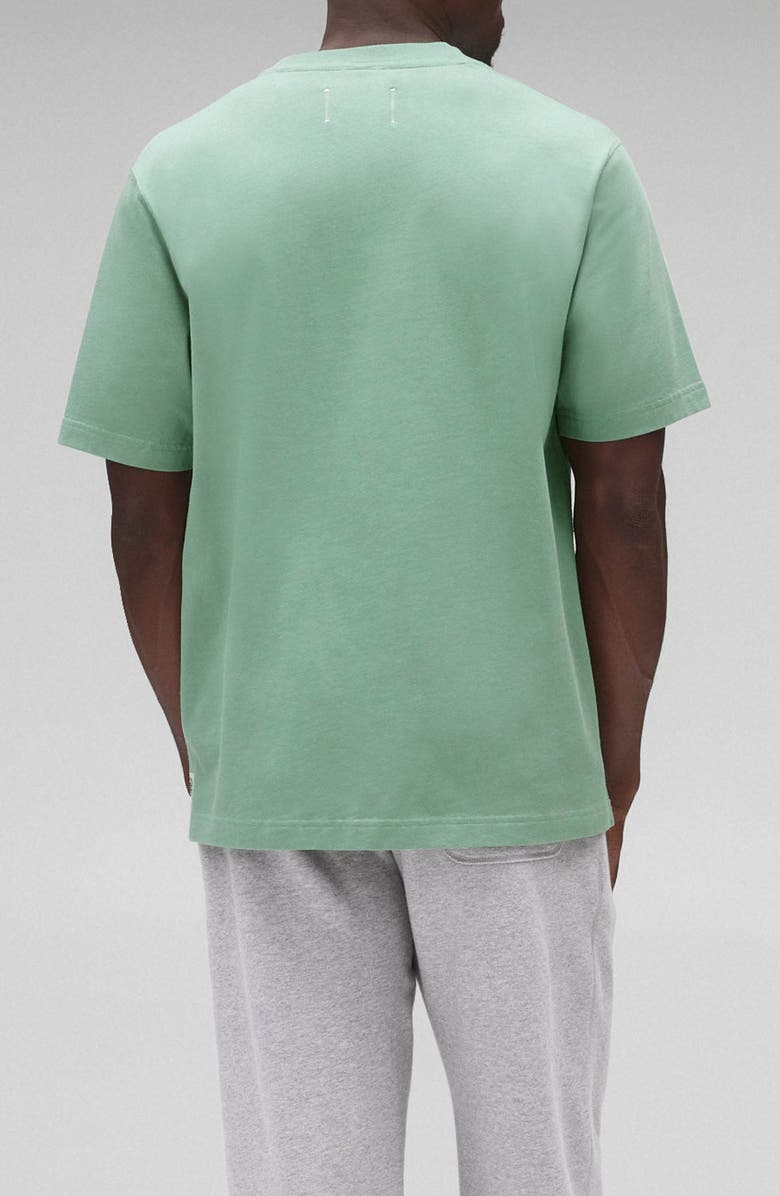 Reigning Champ Midweight Jersey T-Shirt, Alternate, color, Sage