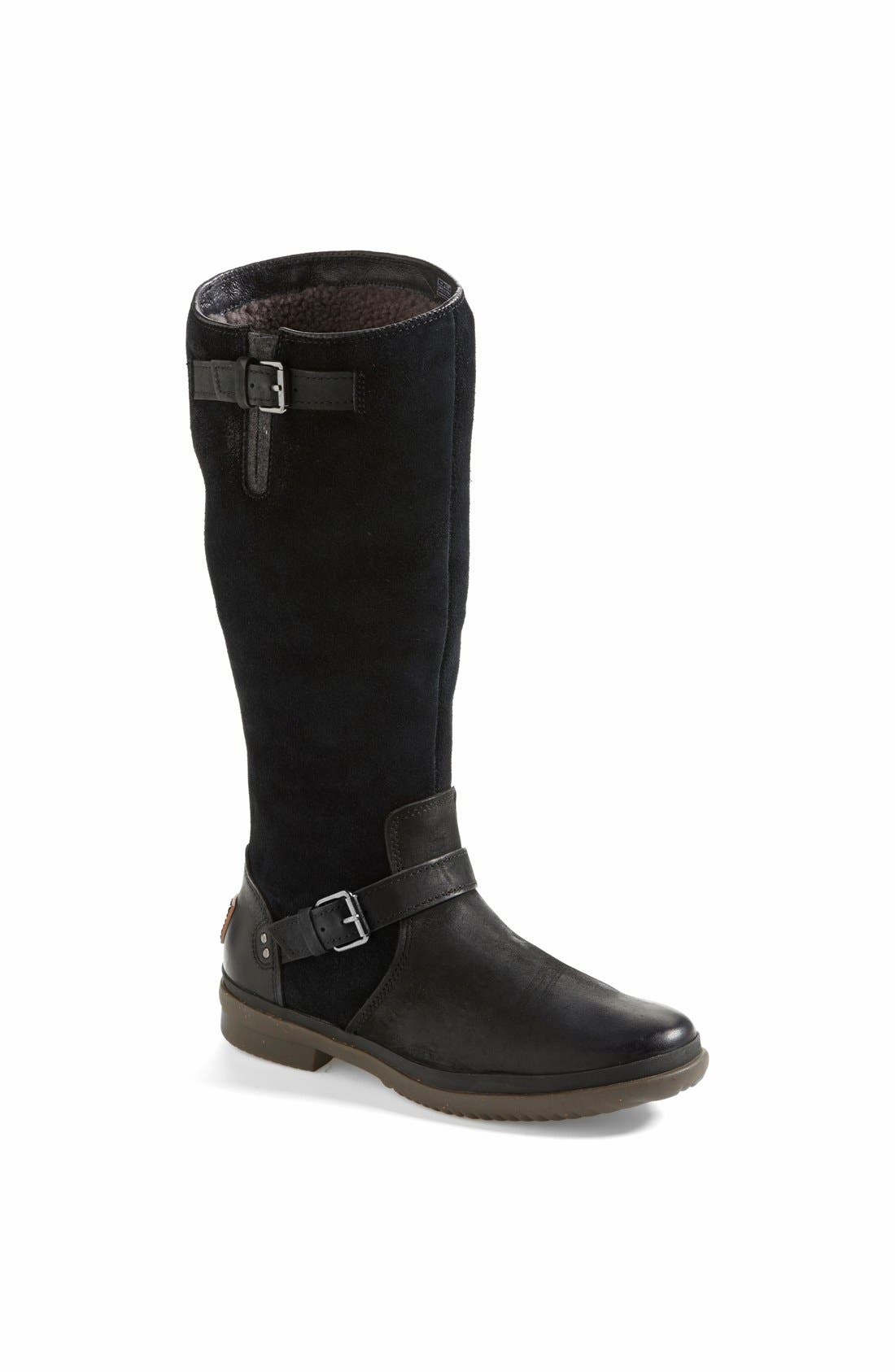 UGG<sup>®</sup> 'Thomsen' Waterproof Leather Knee High Boot, Main, color, 