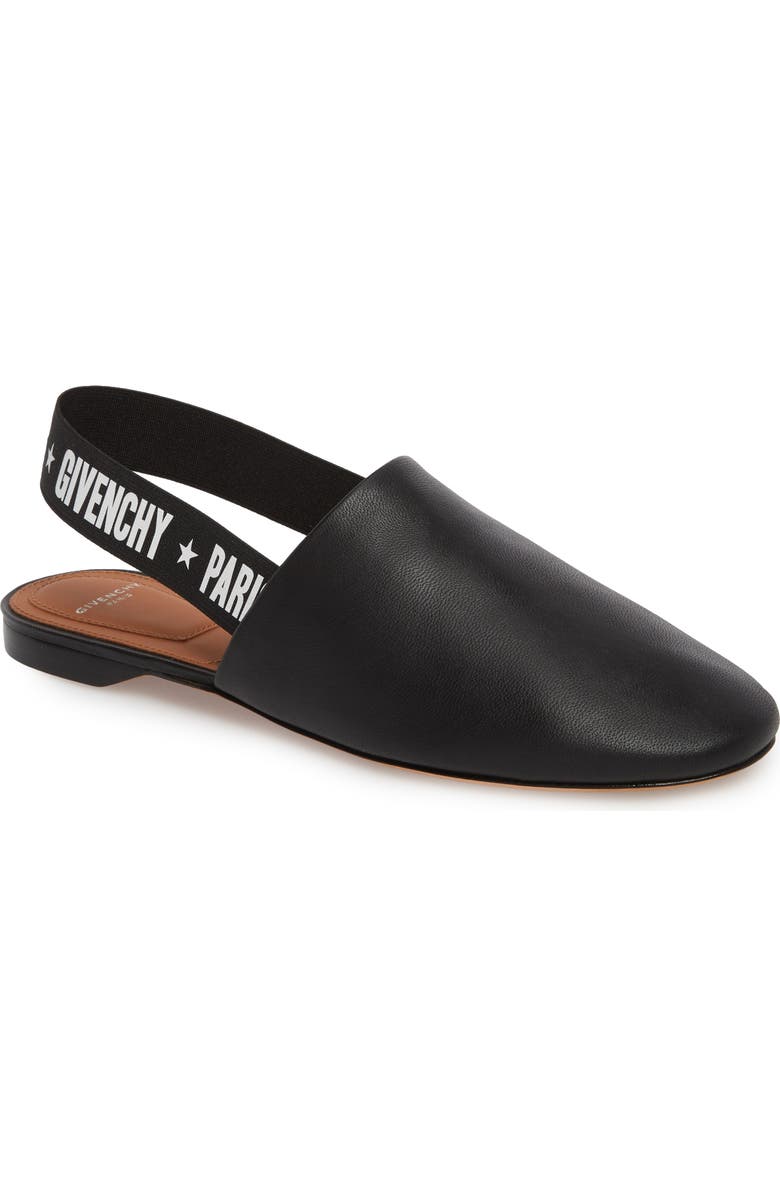Givenchy Rivington Logo Slingback Mule, Main, color,