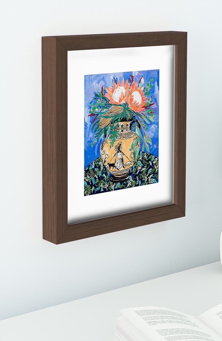 Deny Designs Lara Lee Meintjes Cat Walk Framed Wall Art, Alternate, color, Multi