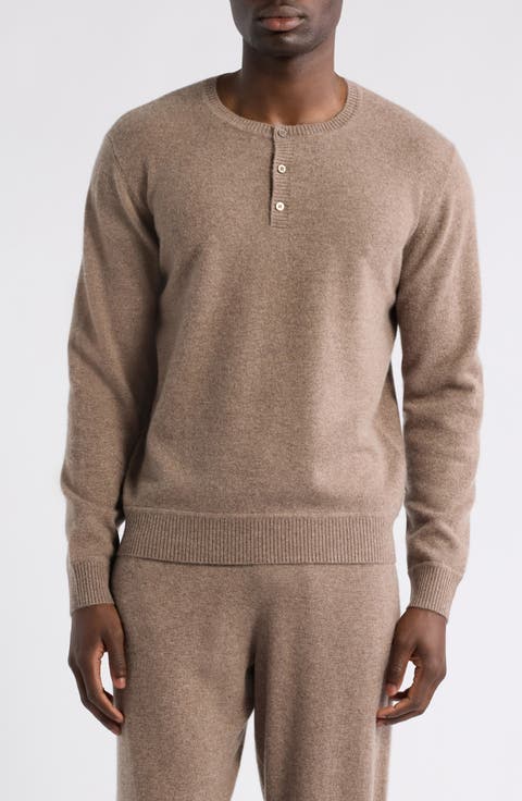 Cashmere Henley Sweater