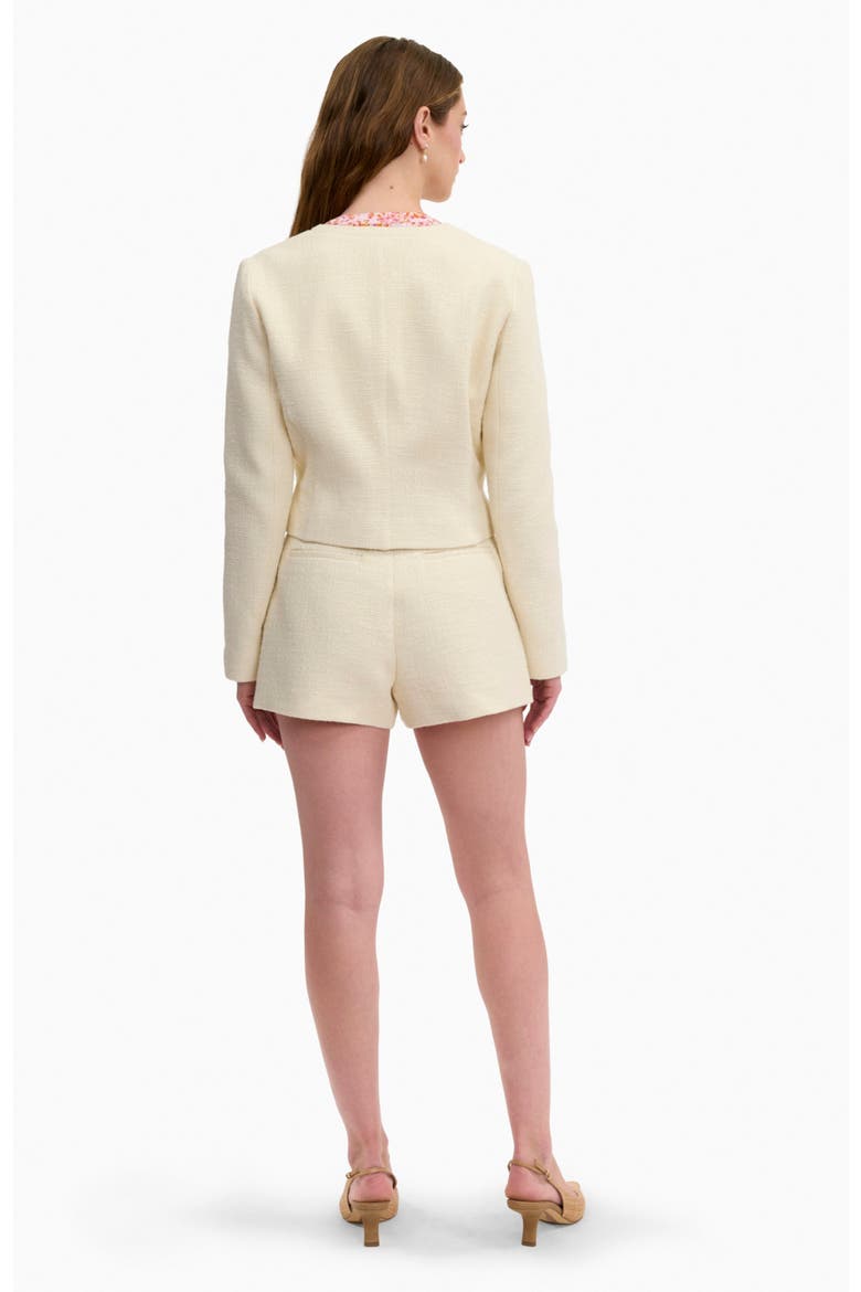 Margot Tweed Jacket, Alternate, color, Cream