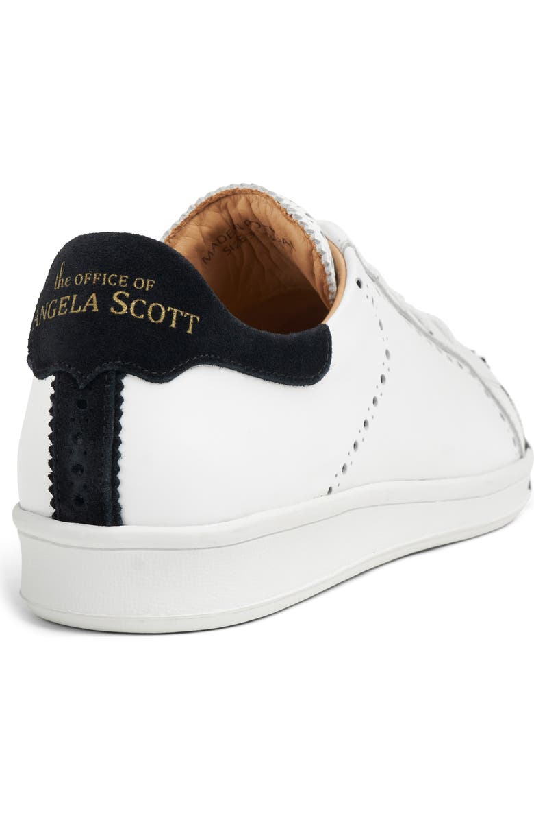 The Office of Angela Scott The Elliot Sneaker, Alternate, color, Black