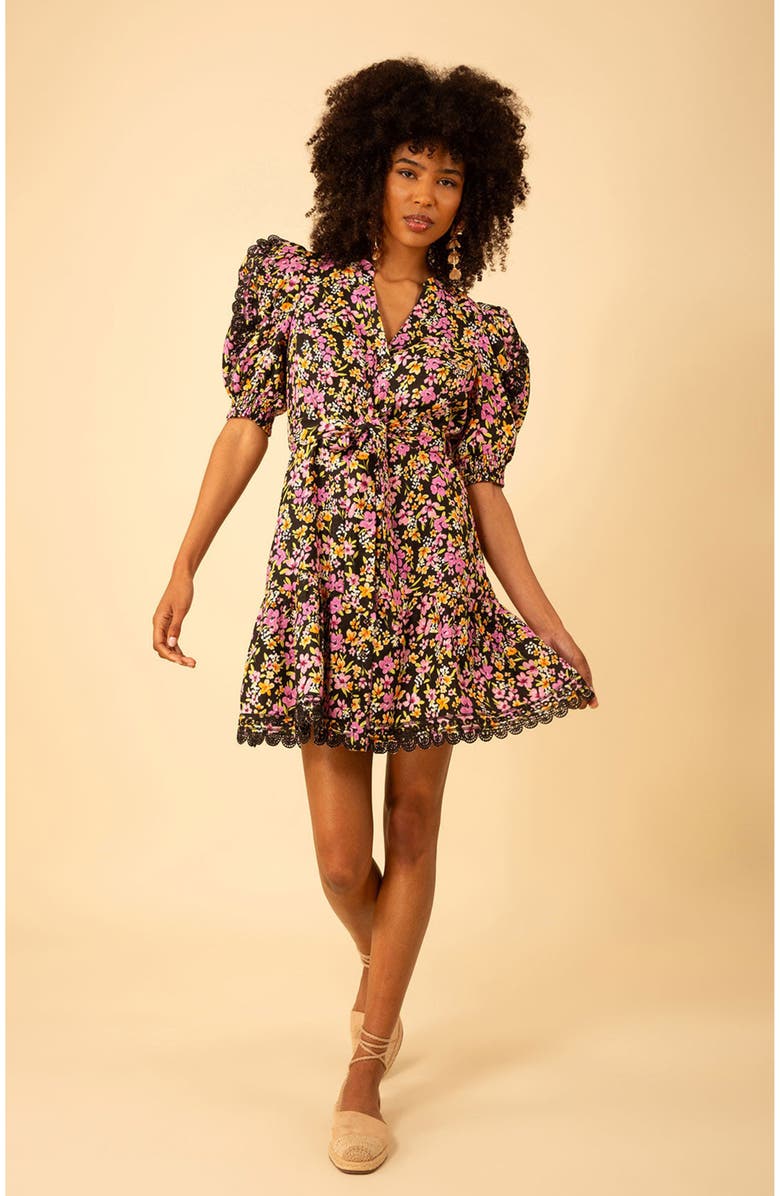Hale Bob Hayden Linen Dress, Alternate, color,