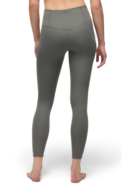 Prana Luxara Rib Leggings In Gray