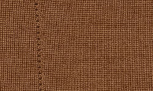 Rag & Bone Dina Short Sleeve Wool Cardigan In Brown