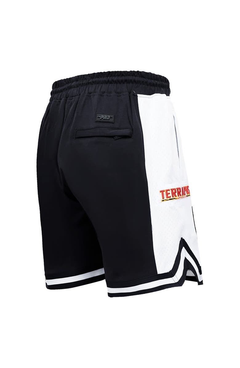 PRO STANDARD Men's Pro Standard Black Maryland Terrapins Script Tail DK 2.0 Shorts, Alternate, color,