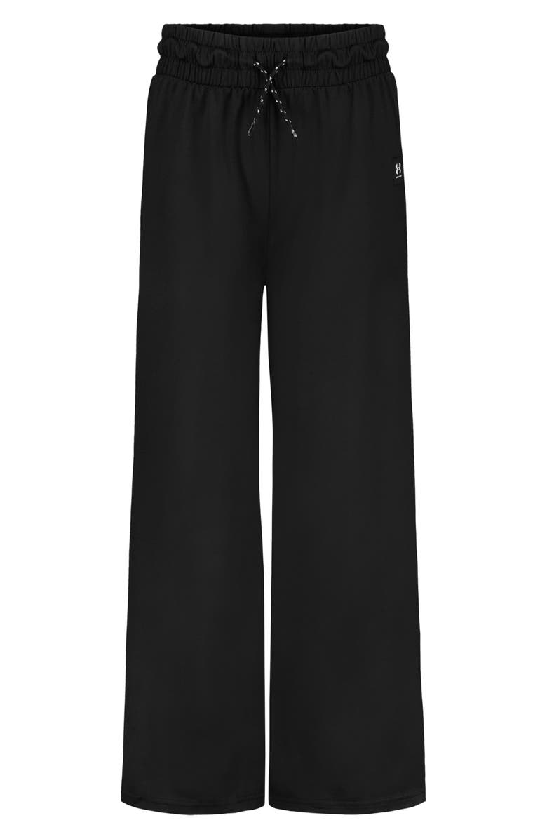 Under Armour Kids' Twist Wide Leg Pants, Main, color, Black