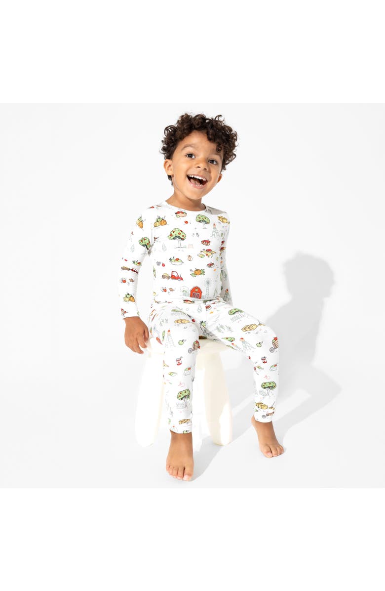Bellabu Bear Kids' Fall Vibes Set of 2 Piece Pajamas, Alternate, color, 