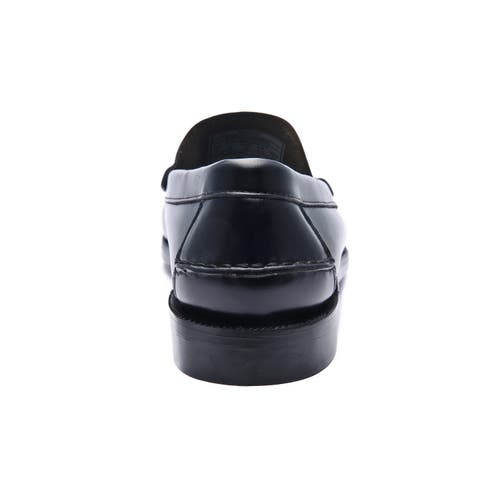 Sebago Frank Leather Loafer In Black
