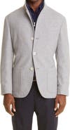 Brunello Cucinelli Patch Pocket Cashmere Jacket
