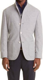 Brunello Cucinelli Patch Pocket Cashmere Jacket