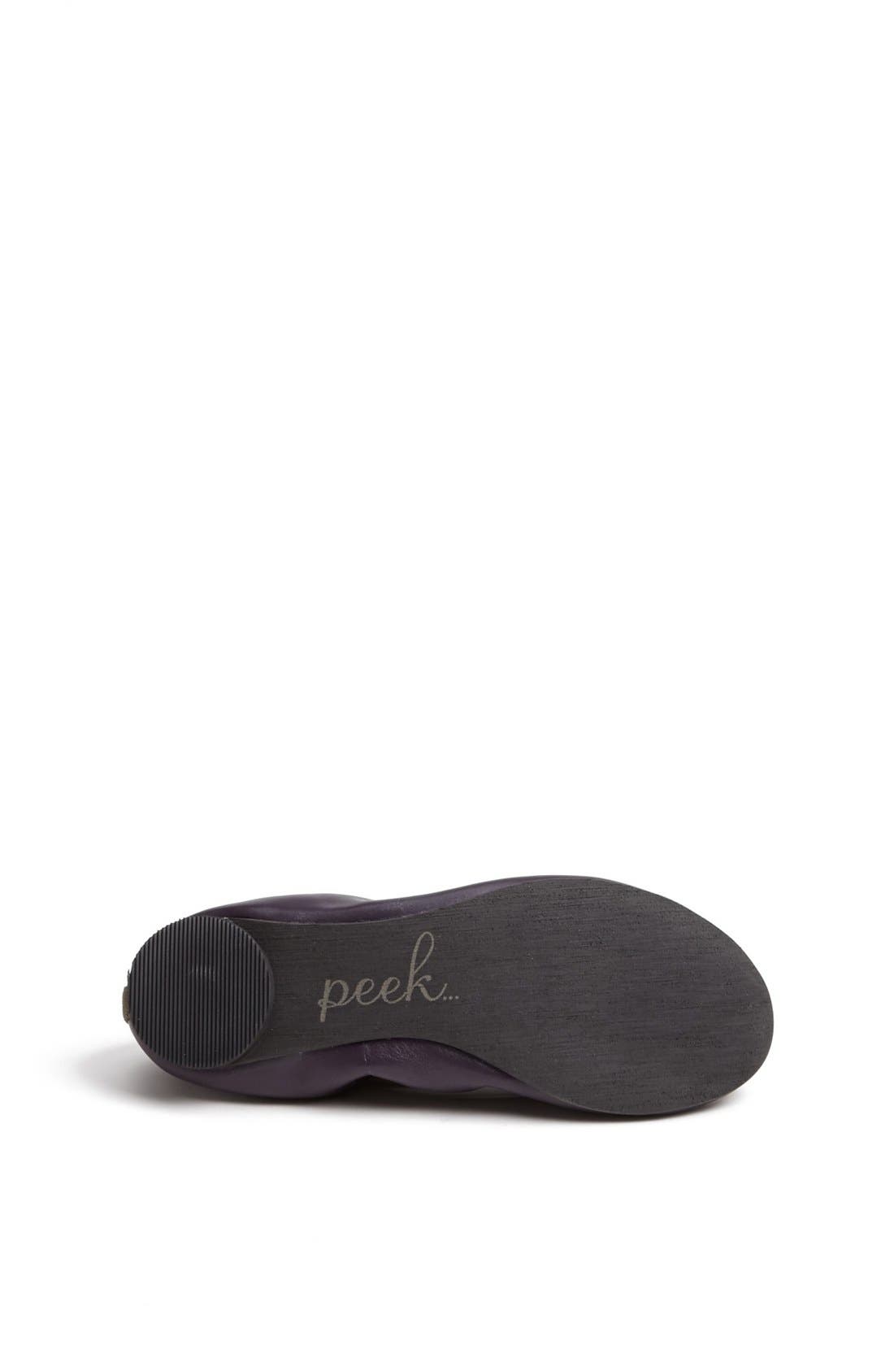 Peek 'Calia' Flat, Alternate, color, EGGPLANT