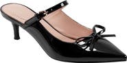 Bandolino Moss Patent Kitten Heel Mule