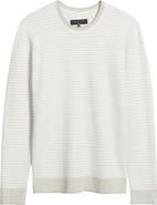 rag & bone Harvey Stripe Cotton Blend Sweater