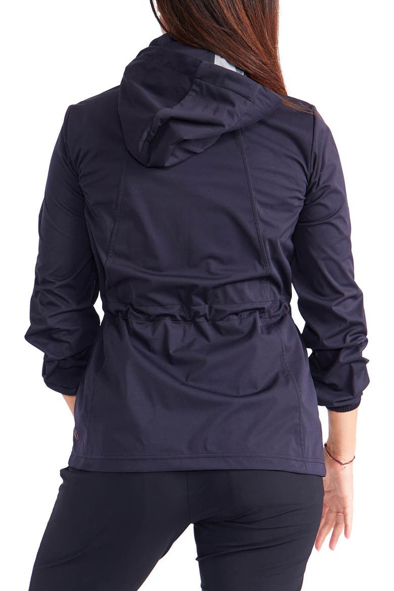 Squall Patrol Water Resistant Golf Jacket, Alternate, color, BLACK