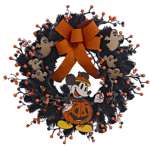 Disney® Mickey Mouse Halloween Wreath Pre-Lit