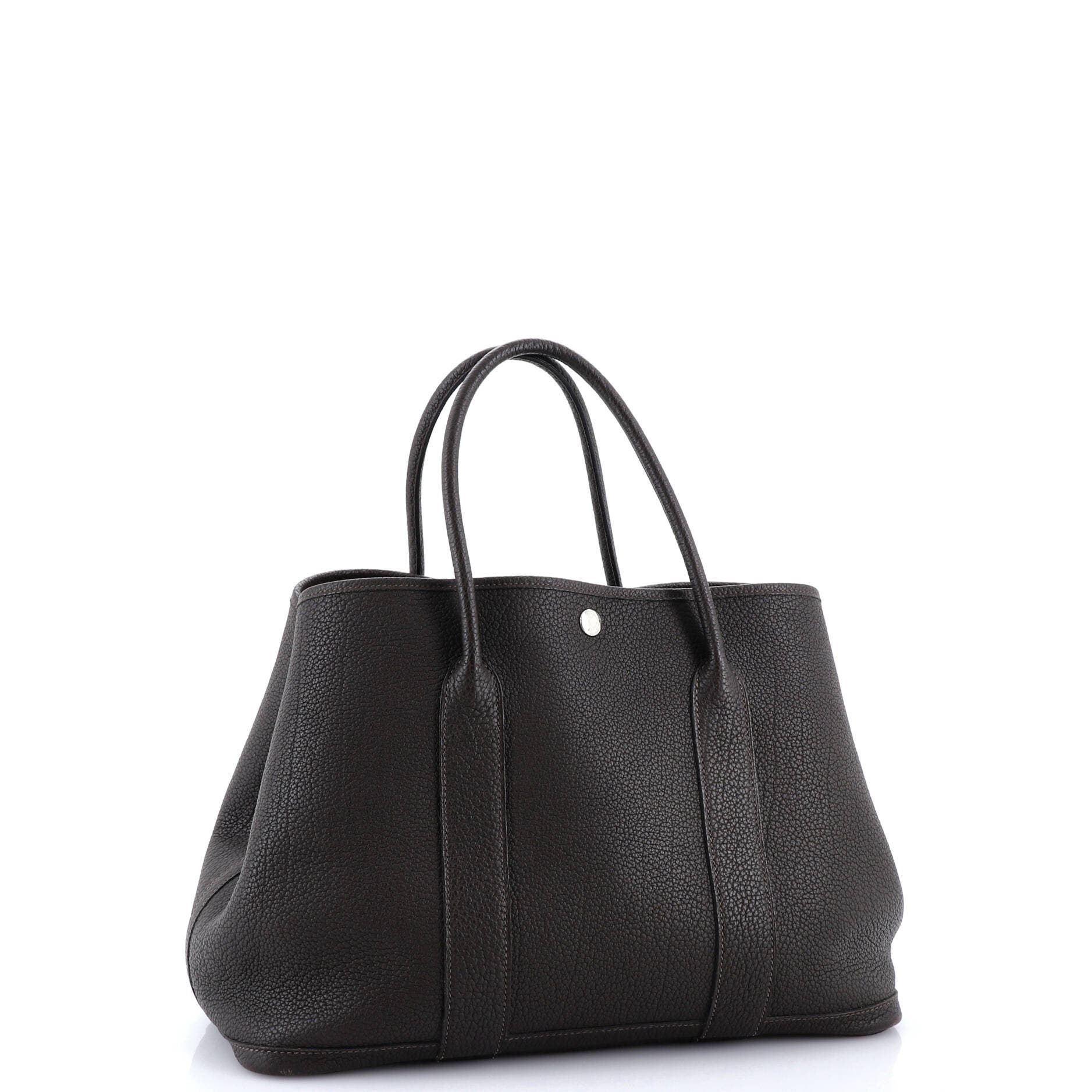 Garden Party Tote Leather 36, Alternate, color, Brown