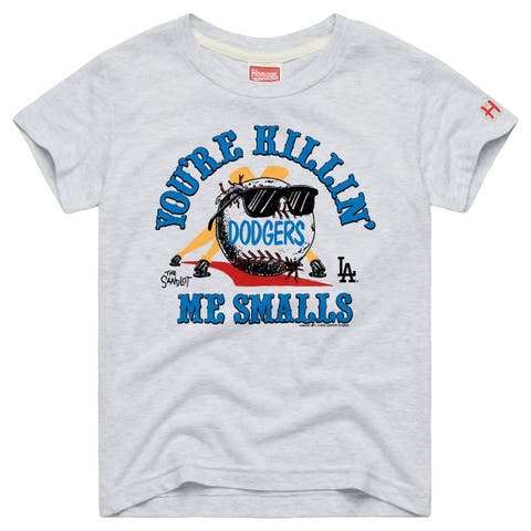 Toddler Homage Ash Los Angeles Dodgers x The Sandlot Tri-Blend T-Shirt