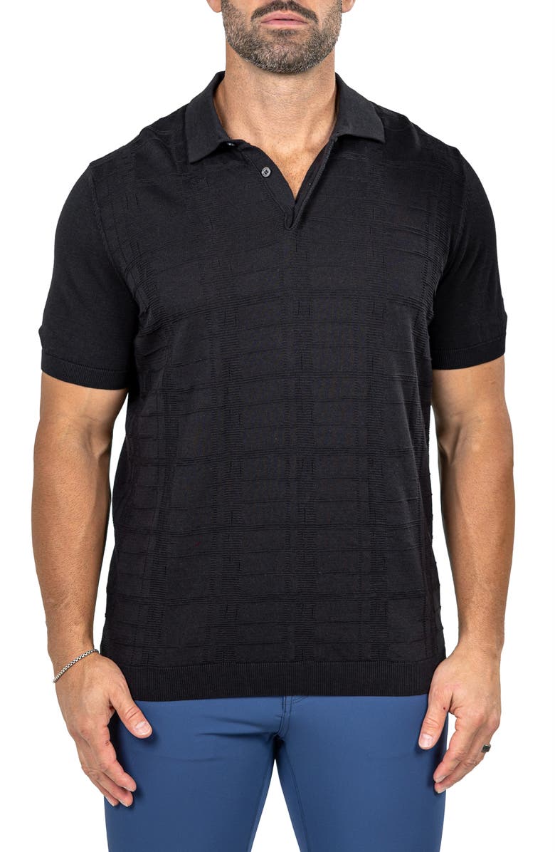 Maceoo Marthy Black Polo, Main, color,