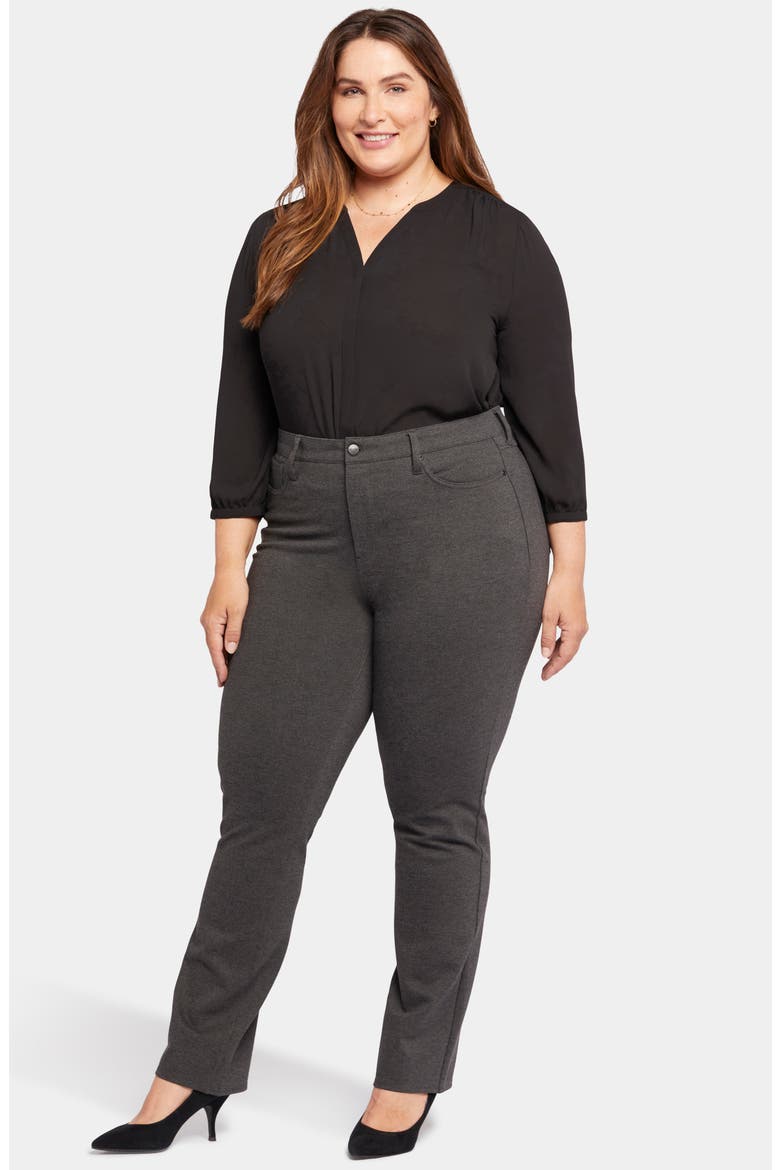 Marilyn Straight Leg Pants, Alternate, color, CHARCOAL HEATHERED