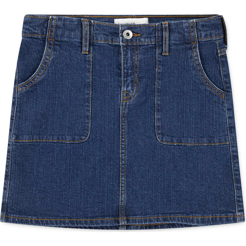 Abercrombie Girls Denim Mini Skirt In Multi