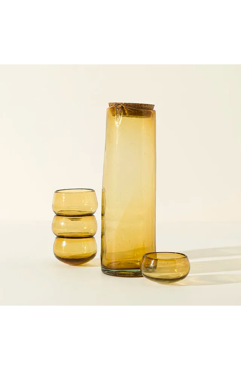 Uncommon Goods Hand Blown Mezcal Infusing Set, Alternate, color, 