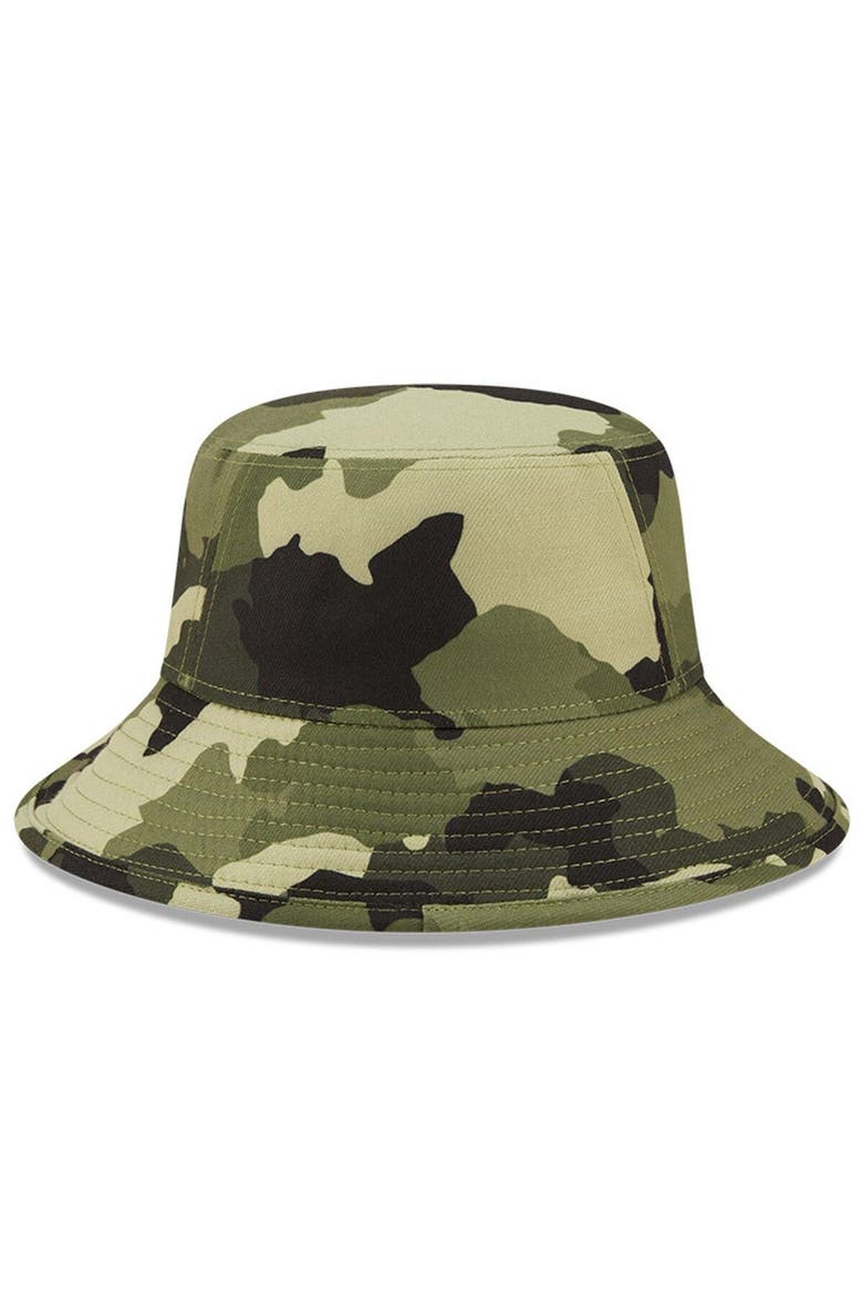 Men's New Era Camo Pittsburgh Pirates 2022 Armed Forces Day Bucket Hat, Alternate, color, Camo