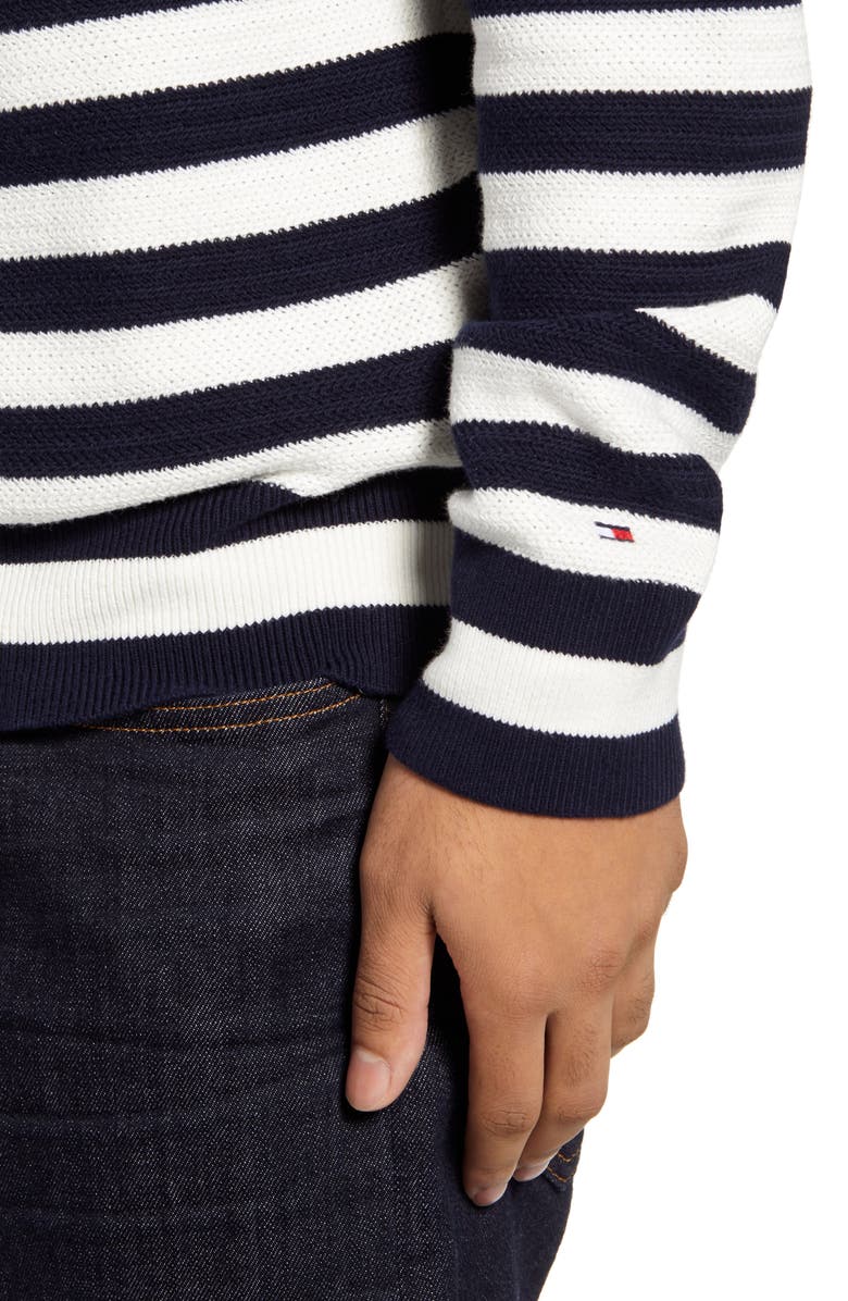 Tommy Hilfiger Breton Stripe Sweater, Alternate, color, 
