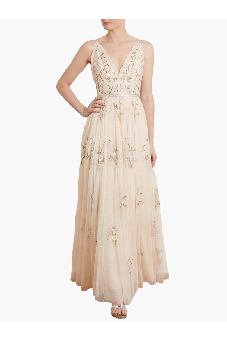 Petunia Gown, Main, color, Champagne