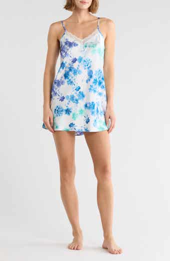 Lucille Print Satin Chemise