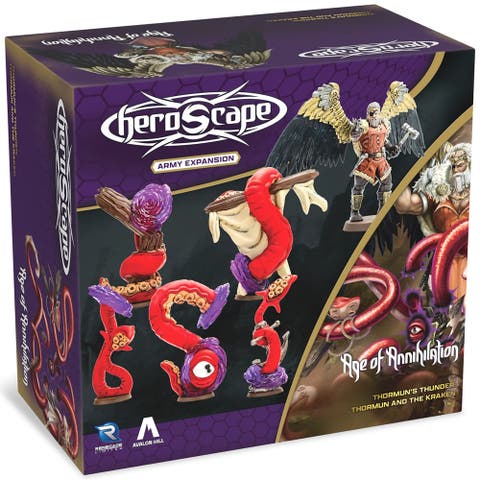 Heroscape Thormun & Kraken Army Expansion Unpainted Miniatures