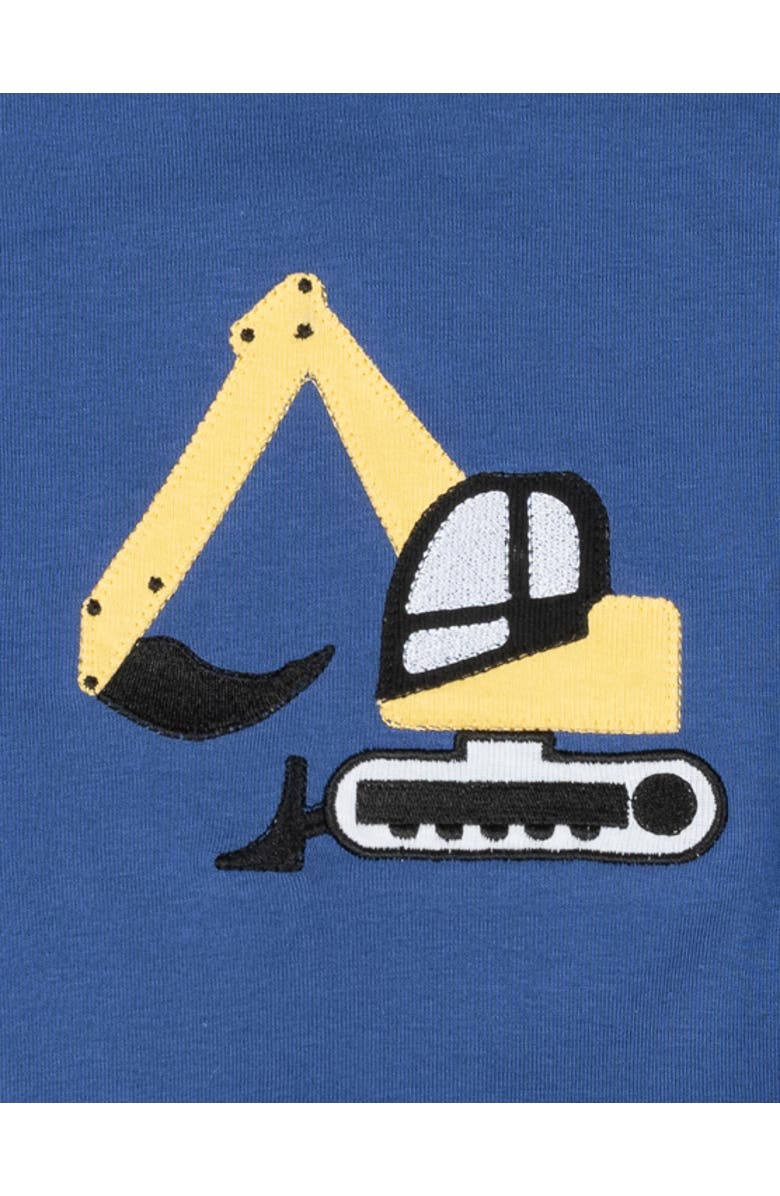 Leveret Kids Cotton Two-Piece Short Printed Pajamas, Vehicles & Adventure, Alternate, color, Tractor