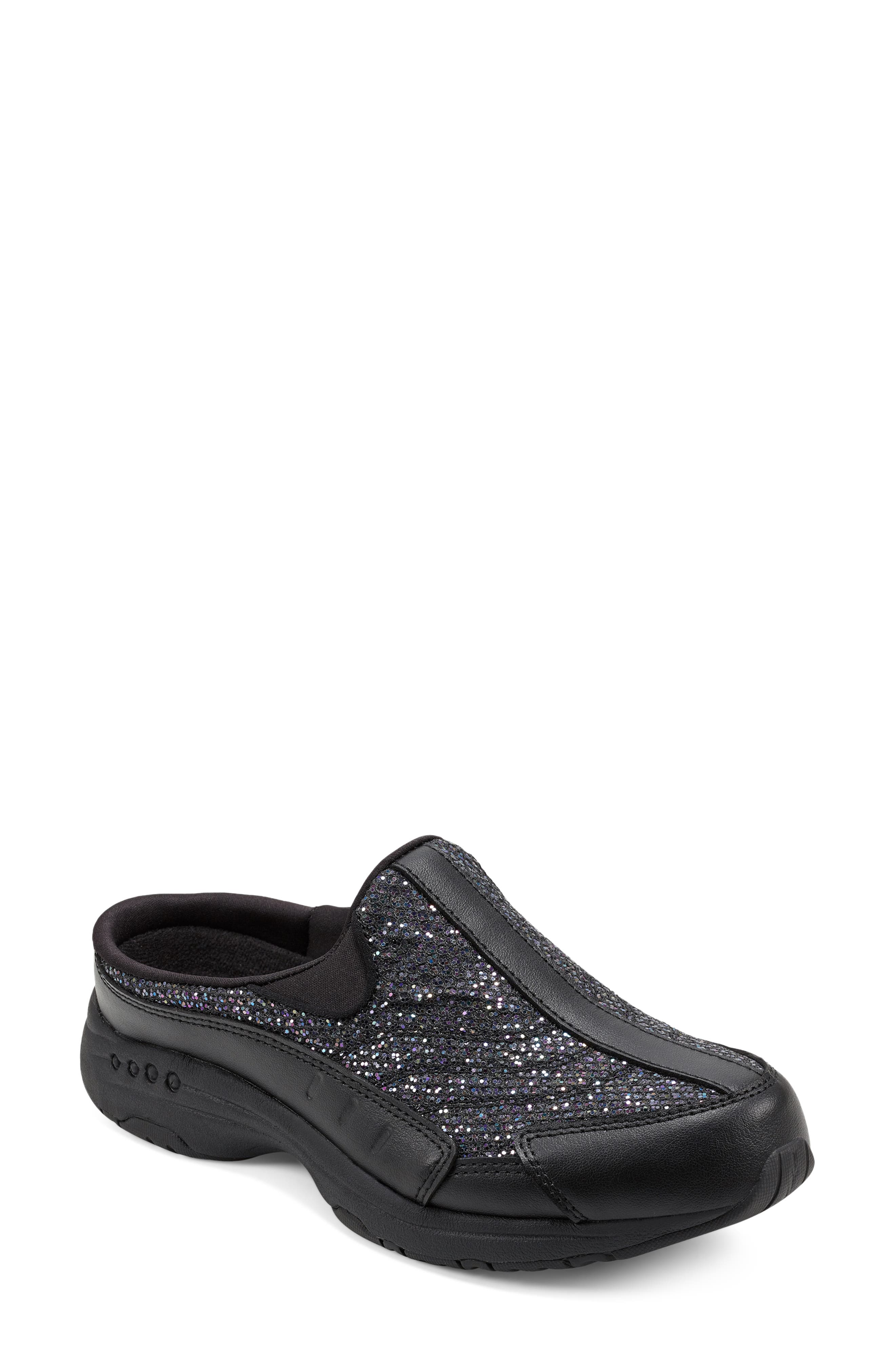 Easy Spirit Traveltime Glitter Slip-On Sneaker, Main, color, 