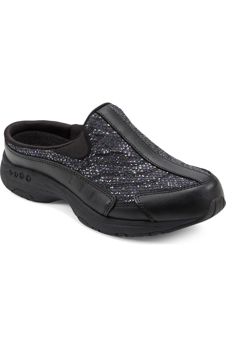Easy Spirit Traveltime Glitter Slip-On Sneaker, Main, color,