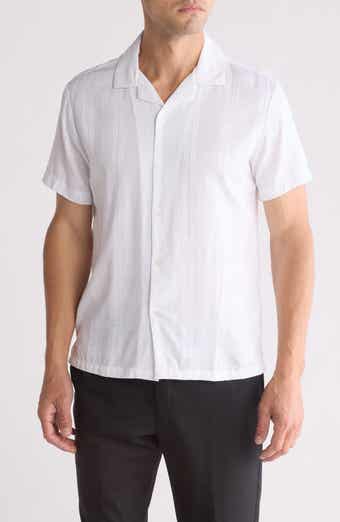 DENIM AND FLOWER Dobby Short Sleeve Shirt