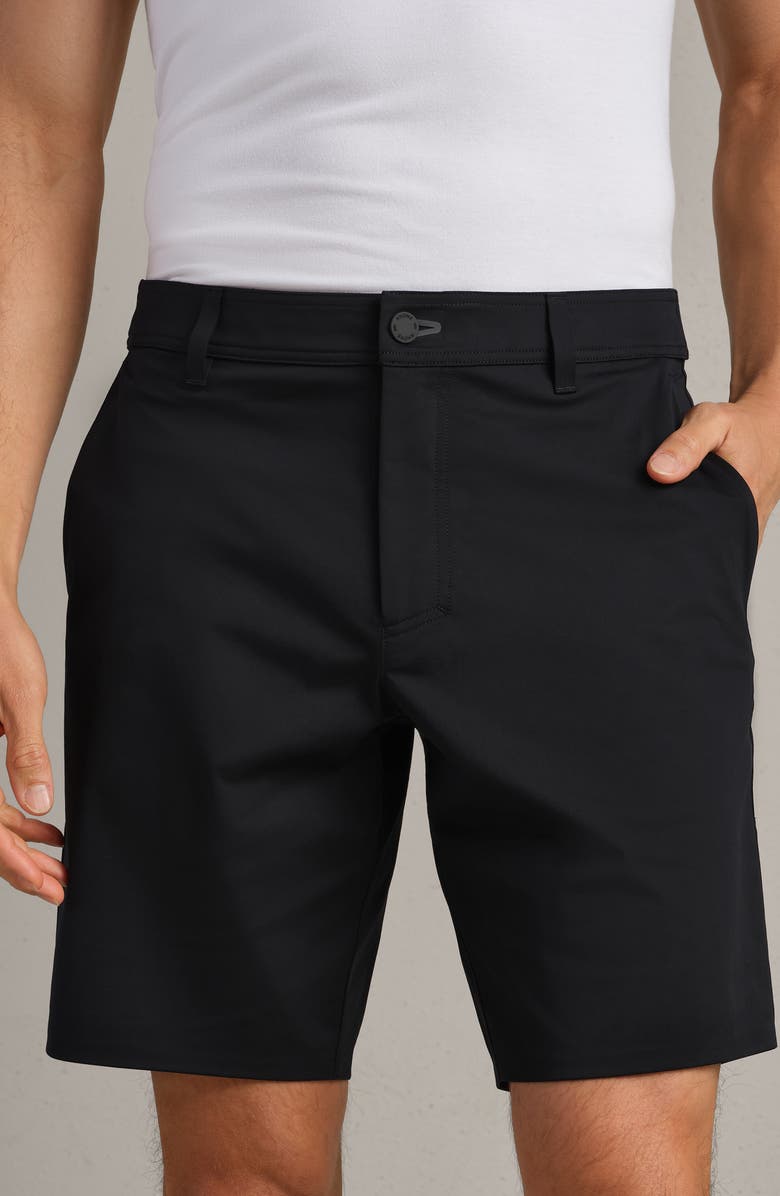 Rhone Commuter Flyweight Shorts, Alternate, color, Pure Black