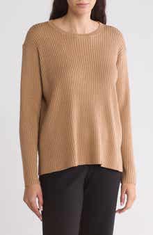 Eileen Fisher Wool Crewneck Sweater