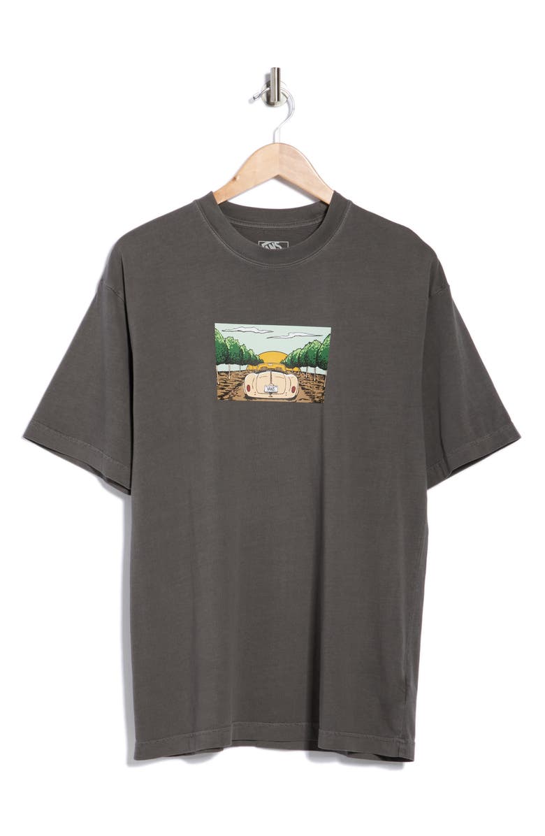 Vans Orchard Lane Cotton Graphic T-Shirt, Alternate, color, Black