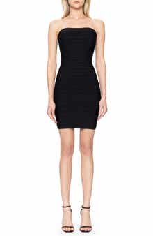Herve Leger Strapless Bandage Minidress