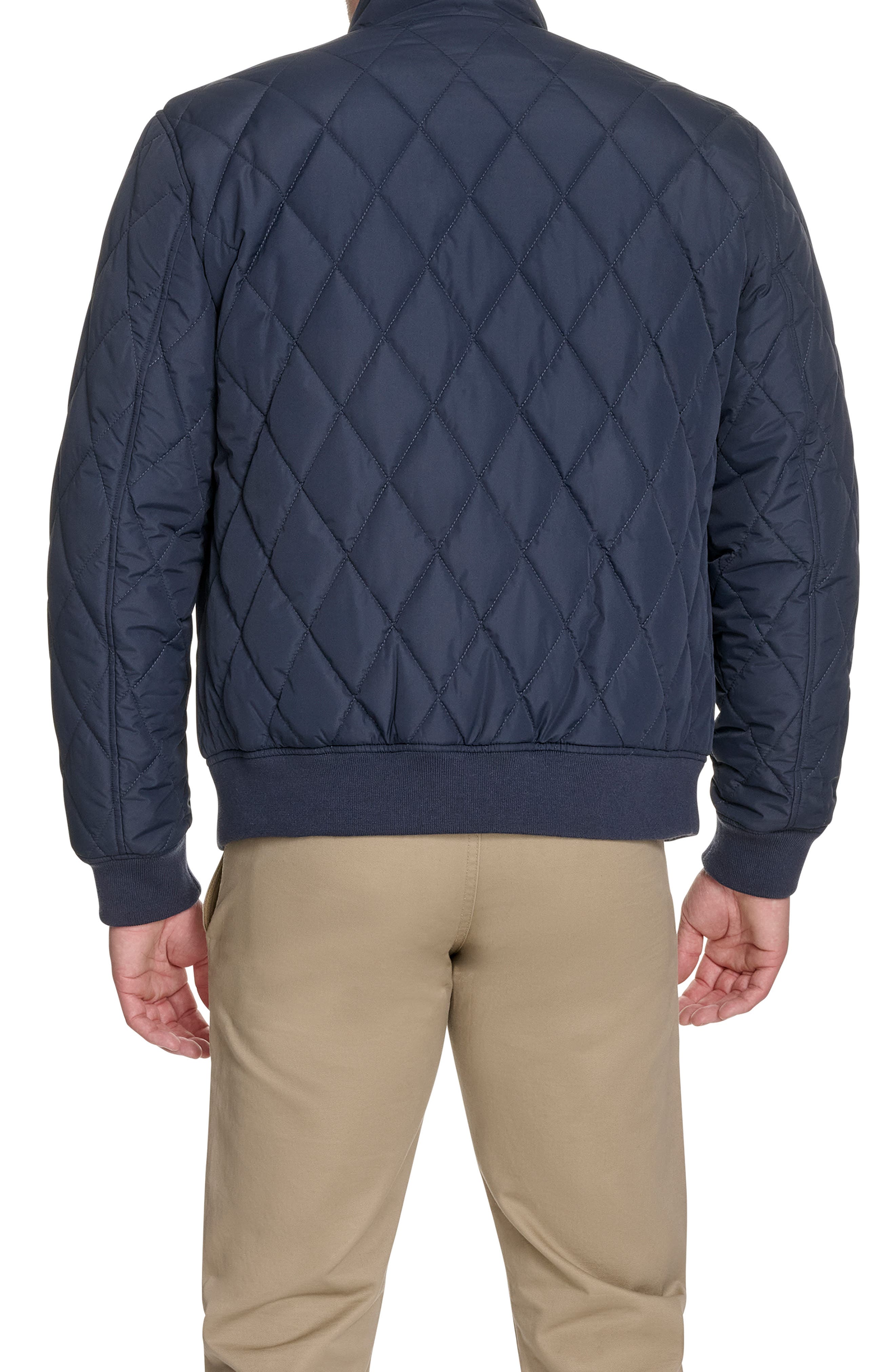 Quilted Bomber Jacket - image 2