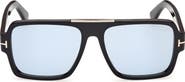 TOM FORD Sean 57mm Photochromic Navigator Sunglasses