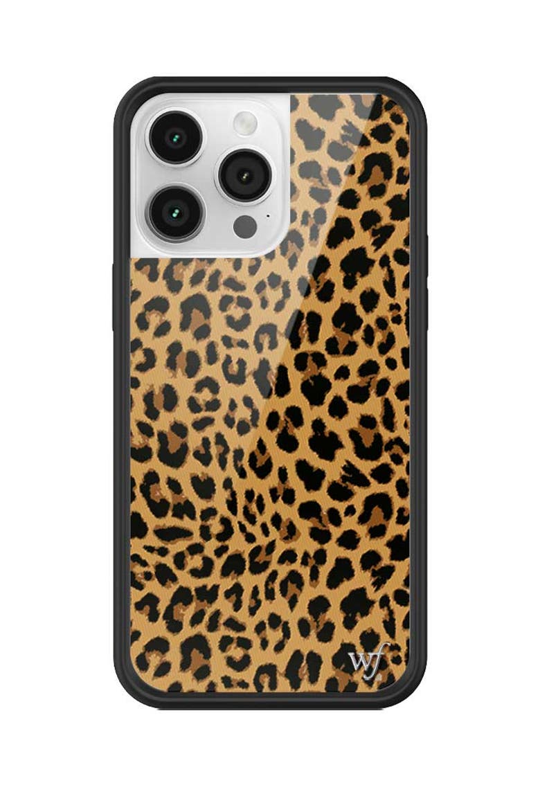 Meow | Brown iPhone Case, Alternate, color, Brown