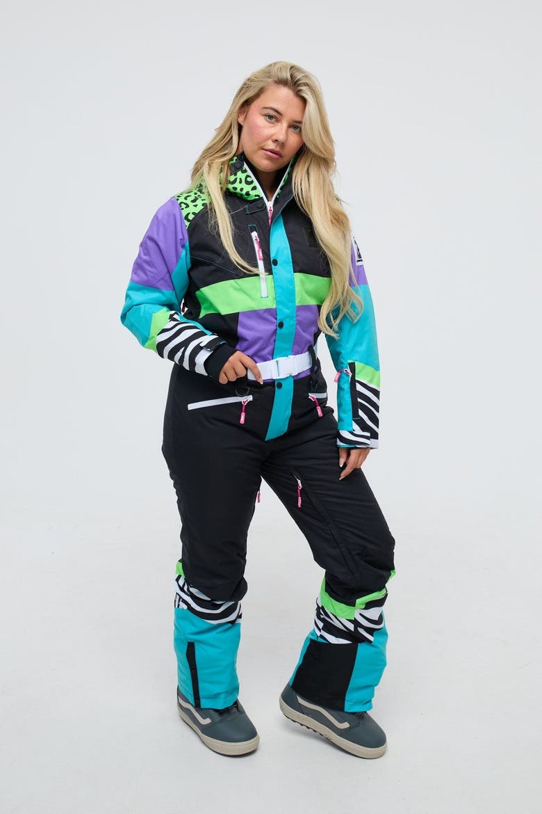 Hotel California - Shaped Women's Ski Suit, Alternate, color, multi-colour