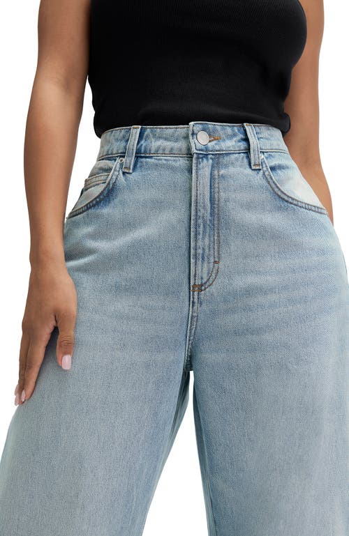 Cotton On Curvy Barrel Jean In Blue