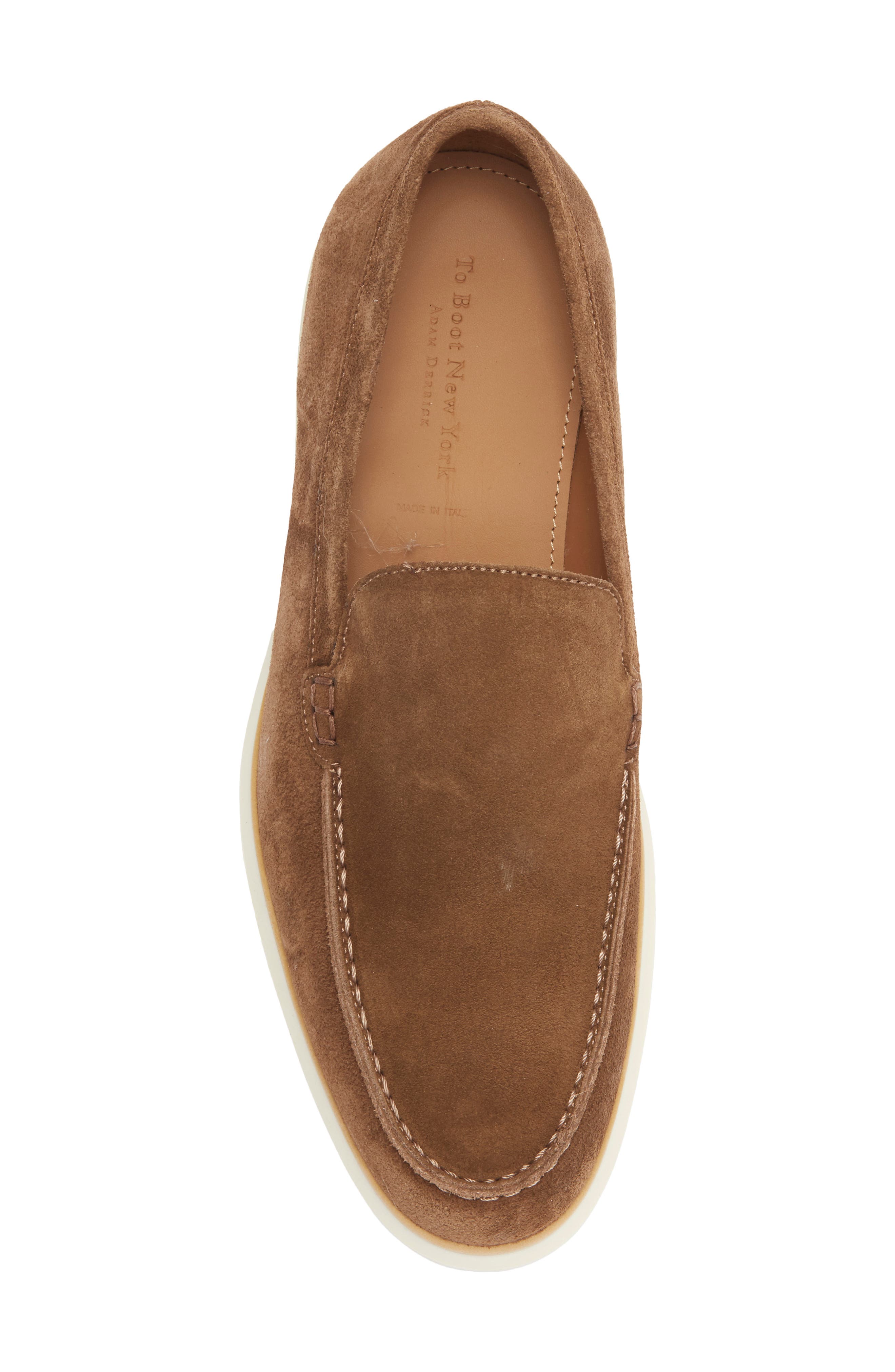Briggs Venetian Loafer, Alternate, color, SUEDE CHESTNUT